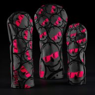 Swag Golf Azalea Pink Concentric Skulls, view 2 of 3