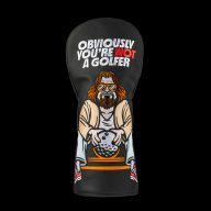 Swag Golf Rewind Golf Big Lebowski Obviously You're Not A Golfer, view 1 of 3