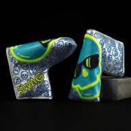 Swag Golf Aqua & Silver Big Skull, view 2 of 2