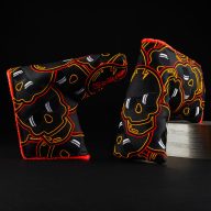Swag Golf Eclipse Orange Flare Stacked Skulls 2.0, view 2 of 3