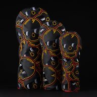 Swag Golf Eclipse Orange Flare Stacked Skulls 2.0, view 1 of 3