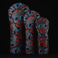 Swag Golf Blue & Red Stacked Skulls 2.0, view 3 of 3