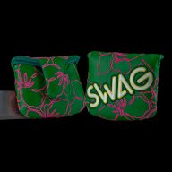 Swag Golf SWAG Wordmark Azalea, view 2 of 2