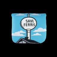 Swag Golf Rewind Golf Ferris Bueller Water Tower, view 7 of 9