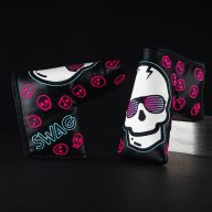 Swag Golf Pink & Teal Eclipse Skull, view 2 of 6