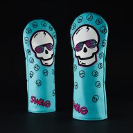 Swag Golf Pink & Teal Eclipse Skull, view 5 of 6