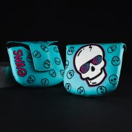 Swag Golf Pink & Teal Eclipse Skull, view 6 of 6