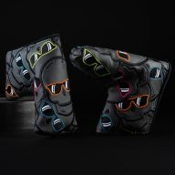Swag Golf Blackout Stacked Skulls 2.0, view 1 of 3