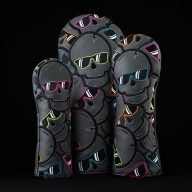 Swag Golf Blackout Stacked Skulls 2.0, view 2 of 3