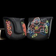 Swag Golf Lawn Lights Santa, view 2 of 4
