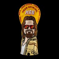 Swag Golf Rewind Golf Big Lebowski Your Opinion, view 1 of 3