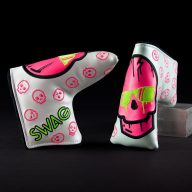 Swag Golf Neon Pink Dripping Skull, view 2 of 2