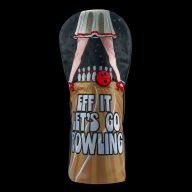 Swag Golf Rewind Golf Big Lebowski Let's Go Bowling, view 1 of 3