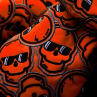 Swag Golf Orange Stacked Skulls, view 2 of 2
