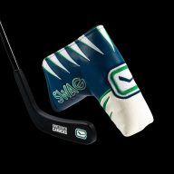 Swag Golf NHL Vancouver Canucks Hockey Blade Putter, view 1 of 3
