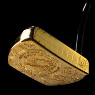 Swag Golf $50 Gold Coin The Boss 2.0 Putter, view 2 of 3
