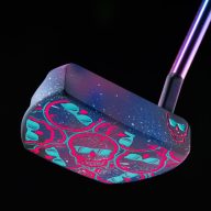 Swag Golf Galaxy Stacked Skulls The Boss Putter, view 2 of 3