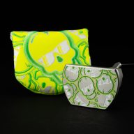 Swag Golf Lemon Lime Stacked Skulls The Boss Putter, view 1 of 3