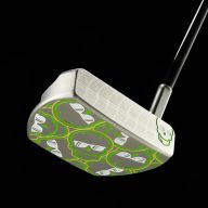 Swag Golf Lemon Lime Stacked Skulls The Boss Putter, view 2 of 3