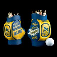 Swag Golf University Of Michigan Wolverines Desk Caddy, view 1 of 3