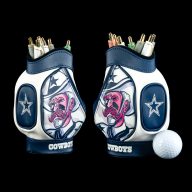 Swag Golf NFL Dallas Cowboys America's Team Desk Caddy, view 1 of 3