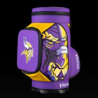 Swag Golf NFL Minnesota Vikings Viktor The Viking Den Caddy Cooler, view 2 of 3