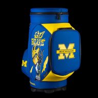 Swag Golf University Of Michigan Wolverines Go Blue Den Caddy Cooler, view 2 of 3