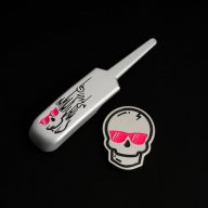 Swag Golf Melting Skull Essentials Bundle: Tee Pouch, Marker, Divot Tool, view 2 of 3