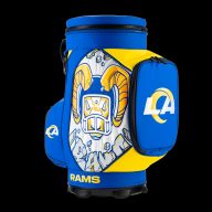 Swag Golf NFL Los Angeles Rams Buttin' Heads Den Caddy Cooler, view 1 of 3