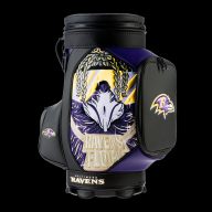 Swag Golf NFL Baltimore Ravens Flock Den Caddy Cooler, view 2 of 3