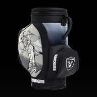 Swag Golf NFL Las Vegas Raiders Racin' Raider Den Caddy Cooler, view 1 of 3