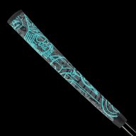Swag Golf Fully Tagged Aqua Midsize Putter Grip, view 3 of 3