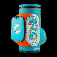 Swag Golf NFL Miami Dolphins Fins Up Den Caddy Cooler, view 2 of 3
