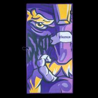 Swag Golf NFL Minnesota Vikings Viktor The Viking Golf Towel, view 1 of 3