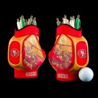 Swag Golf NFL San Francisco 49ers Golden Gate Miner Desk Caddy, view 1 of 3