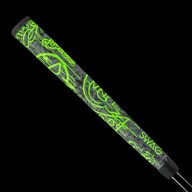 Swag Golf Fully Tagged Neon Green Midsize Putter Grip, view 1 of 3