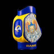 Swag Golf NFL Los Angeles Rams Buttin' Heads Desk Caddy, view 1 of 3