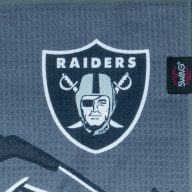 Swag Golf NFL Las Vegas Raiders Racin' Raider Golf Towel, view 2 of 3