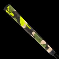 Swag Golf Camo Neon Green Drip Midsize Putter Grip, view 2 of 3