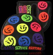 Scotty Cameron Dancing Go Getter — Neon Multi-Color, view 1 of 4