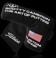 Scotty Cameron US Flag — Black Nylon, view 4 of 4