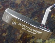 Scotty Cameron Pro Platinum Laguna Mid Slant — 2000, view 1 of 4
