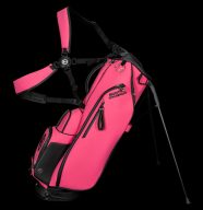 Scotty Cameron Stand Bag — Exotic Electric Pink Player V Circle T Tour Issue, view 10 of 10