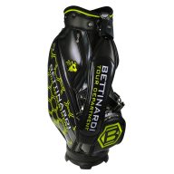 Bettinardi Black and Electric Yellow Tour Staff Bag, view 1 of 3