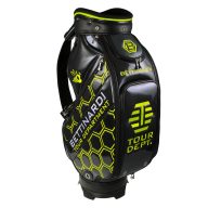 Bettinardi Black and Electric Yellow Tour Staff Bag, view 2 of 3