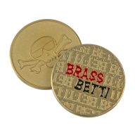 Bettinardi Brass Betti Ball Marker, view 1 of 3