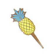 Bettinardi Pineapple Tiki Divot Tool, view 2 of 3