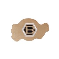 Bettinardi Skull & Bones Gold Flame Icon Ball Marker, view 3 of 3