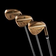 Bettinardi Windy City Wizard Gold Flame Wedges (50, 54, 58), view 1 of 2