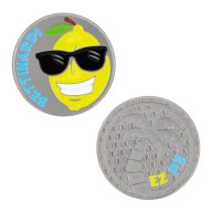 Bettinardi Easy Peasy Sunglass Lemon Squeezy Ball Marker, view 1 of 3